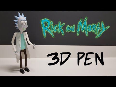 3D printer rick and morty