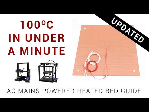 3D printer heat bed insulation