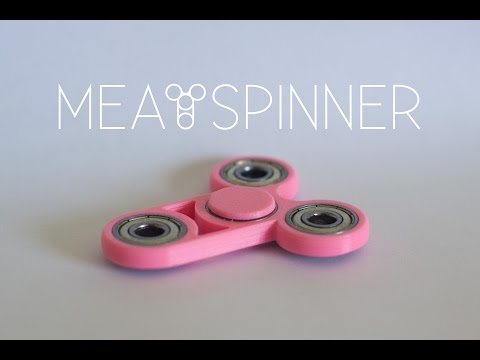 3D printed hand spinners