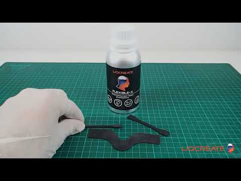 3D printer resin flexible