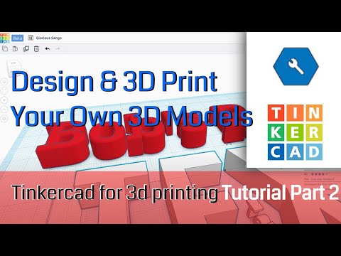 3D modeling and printing with tinkercad pdf