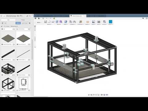 3D printer large build area