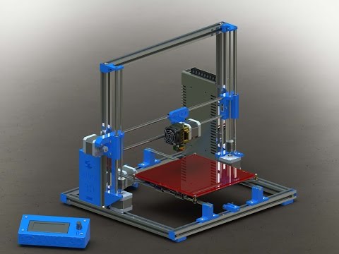 Plexiglass 3d printer