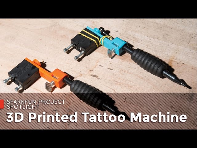 3D print tattoo machine