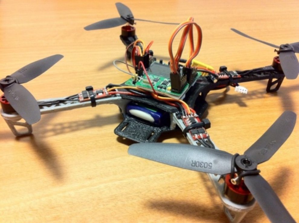 3D drone printing