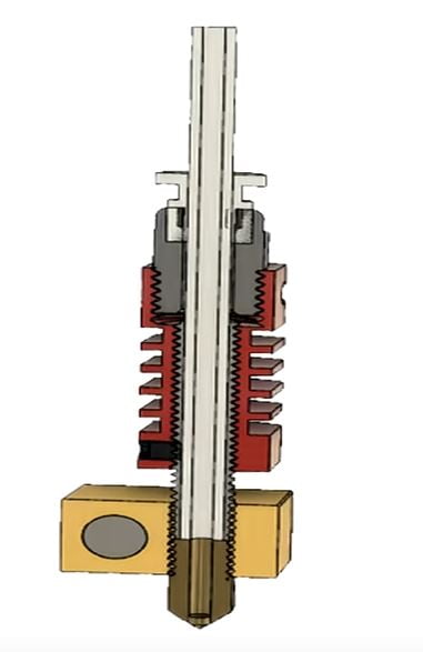 All metal hotend 3d printer