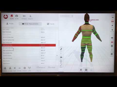 Fit 3d body scanner