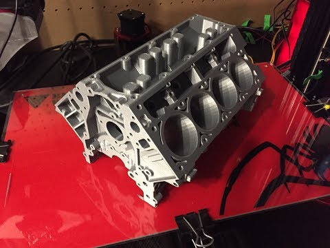 3D printed engine kit