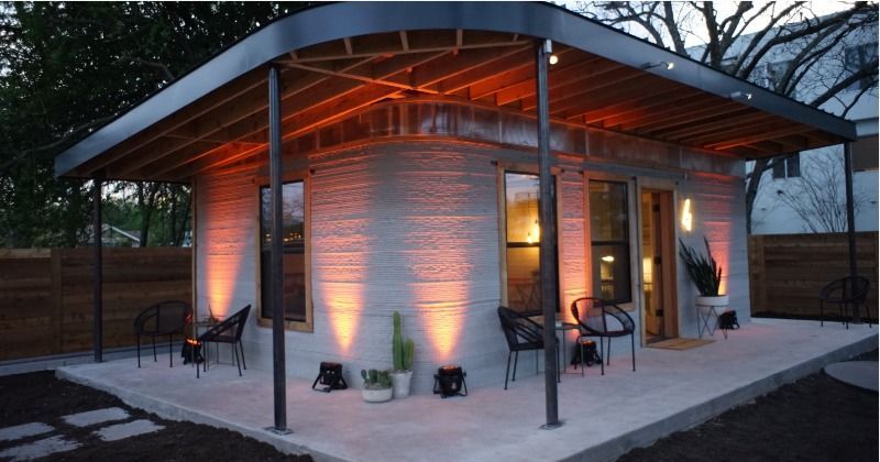 Where is the 3d printed house in austin