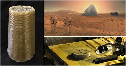 Nasa 3d printed mars habitat