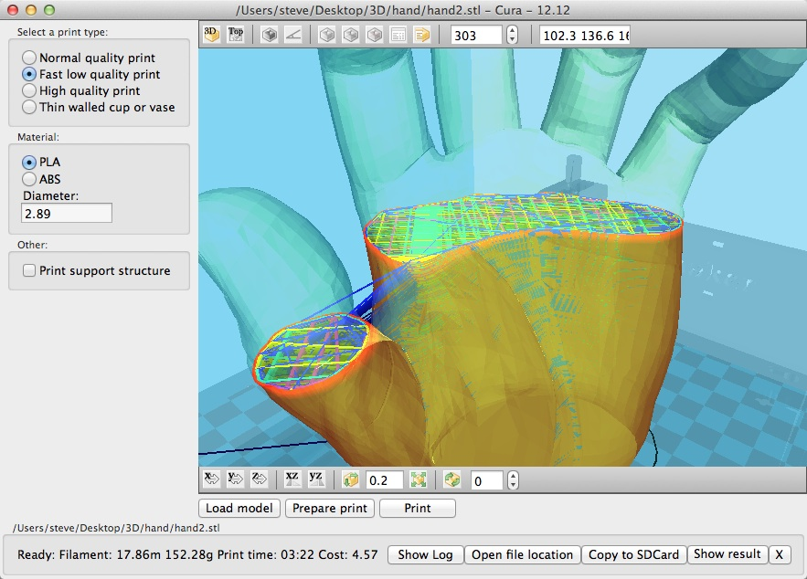 3D print slicing software