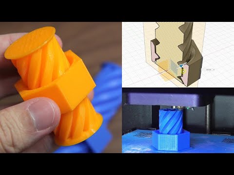 Screwing into 3d printed parts