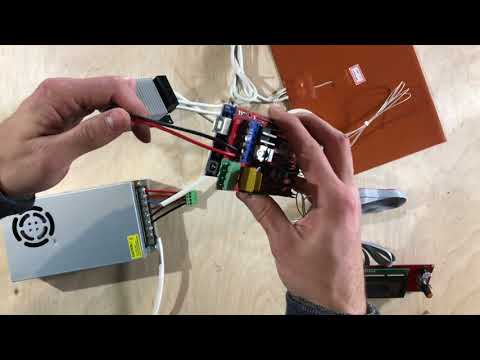 3D printer wiring harness