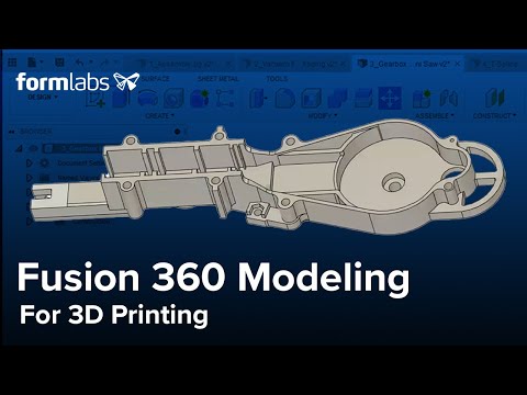 3D printing fusion 360