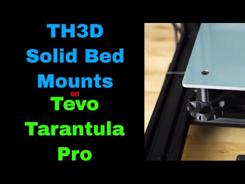 Self leveling 3d printer bed