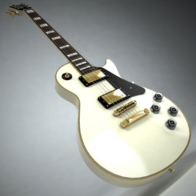 3D printed les paul