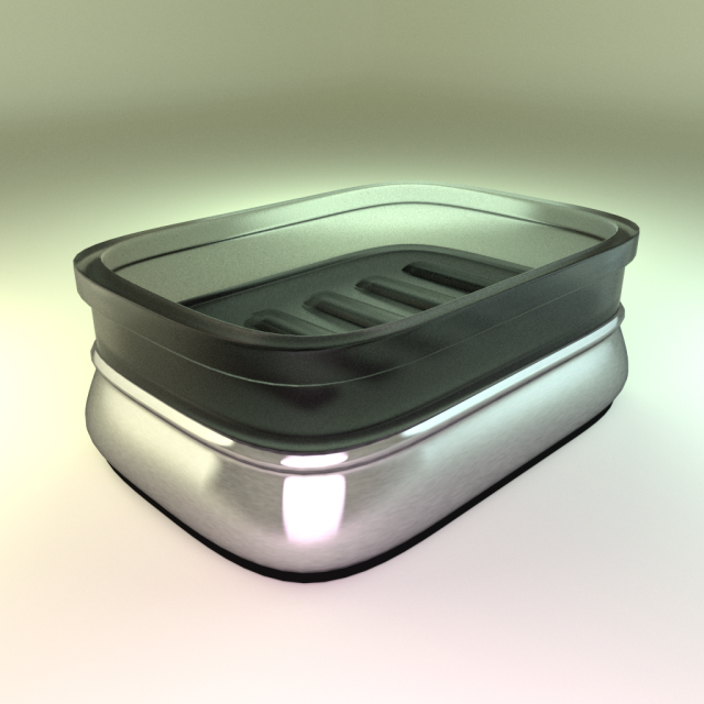 3D printer soap dish