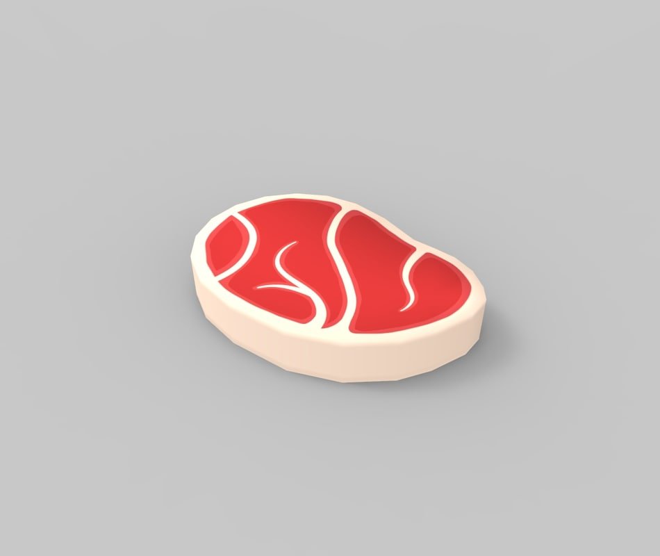 3D print steak