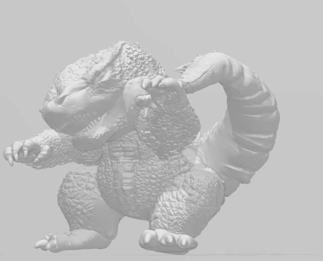 Godzilla 3d printer model