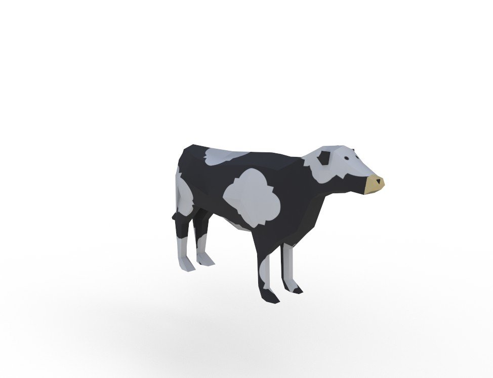 Cow 3d print