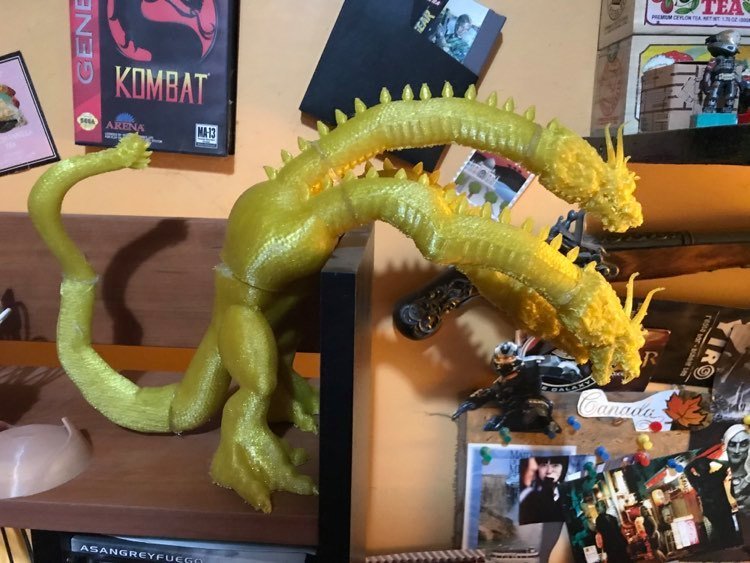 King ghidorah 3d print