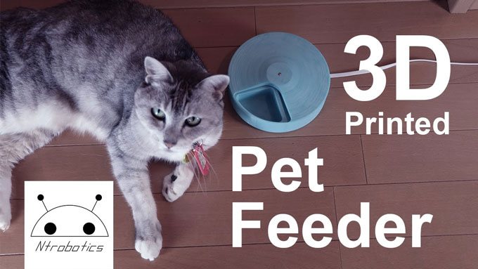 Pet feeder 3d print