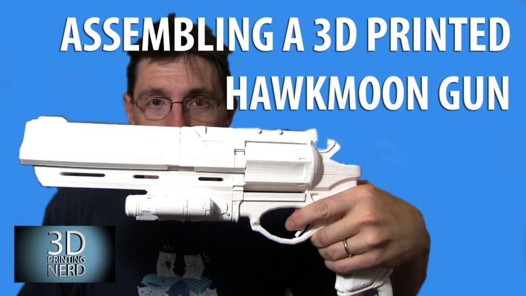 3D printed destiny hawkmoon