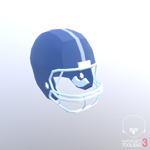 3D print football helmet