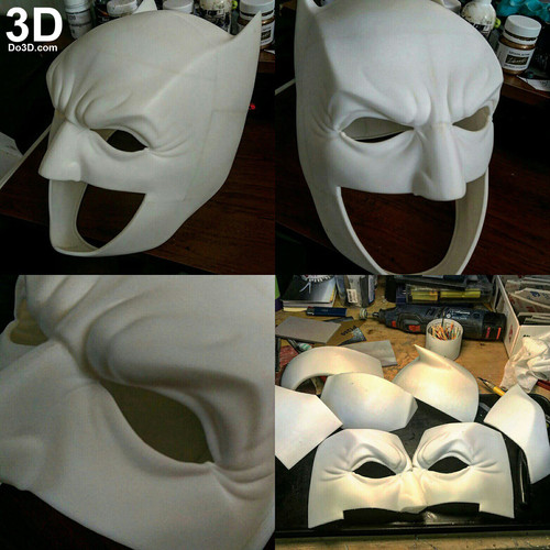 3D print batman cowl