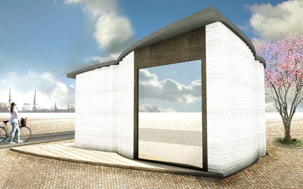 3D printer to build a house