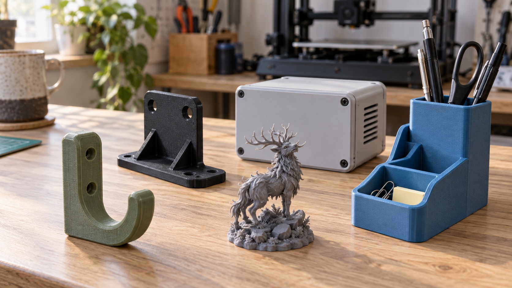 Piezas funcionales y detalladas impresas en 3D